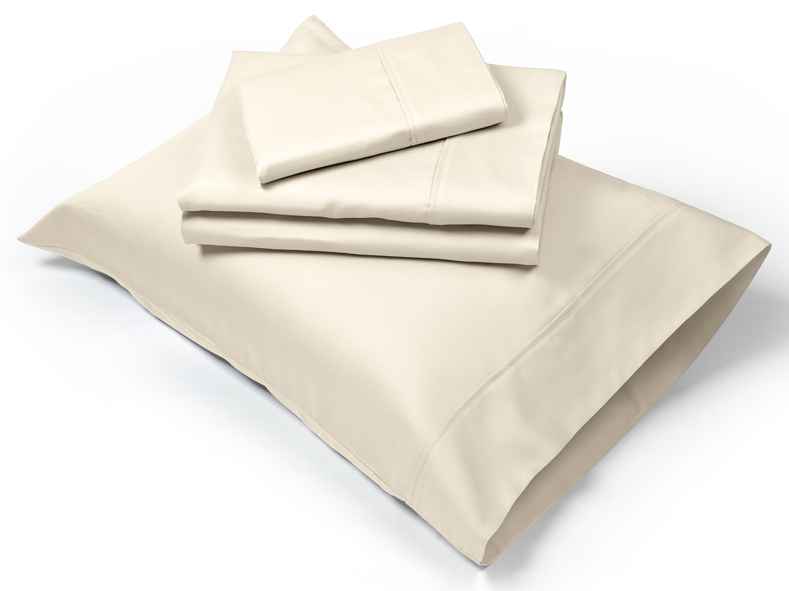 Sharper Image Queen HEIQ Smart Temp 1000 Thread-Count Sheet Set | Ivory