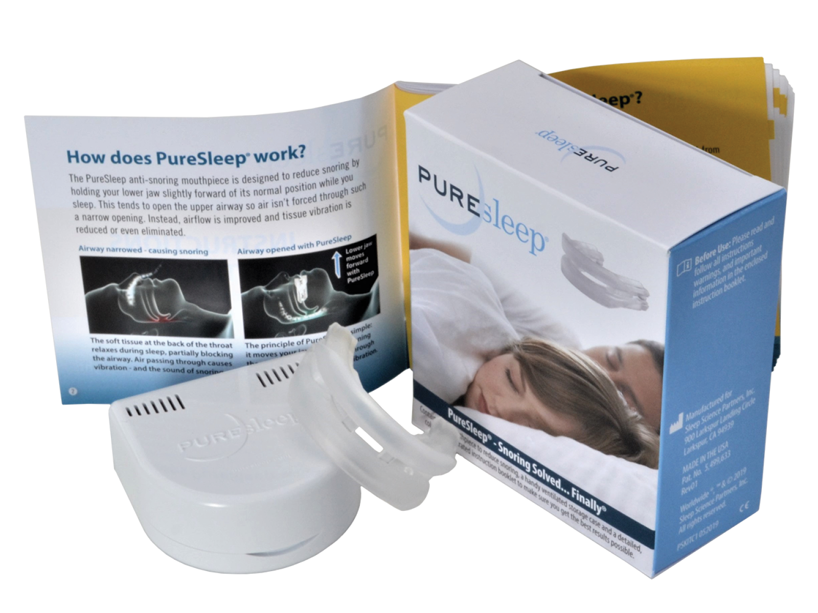 V000262723 PureSleep Stop Snoring Solution sku V000262723