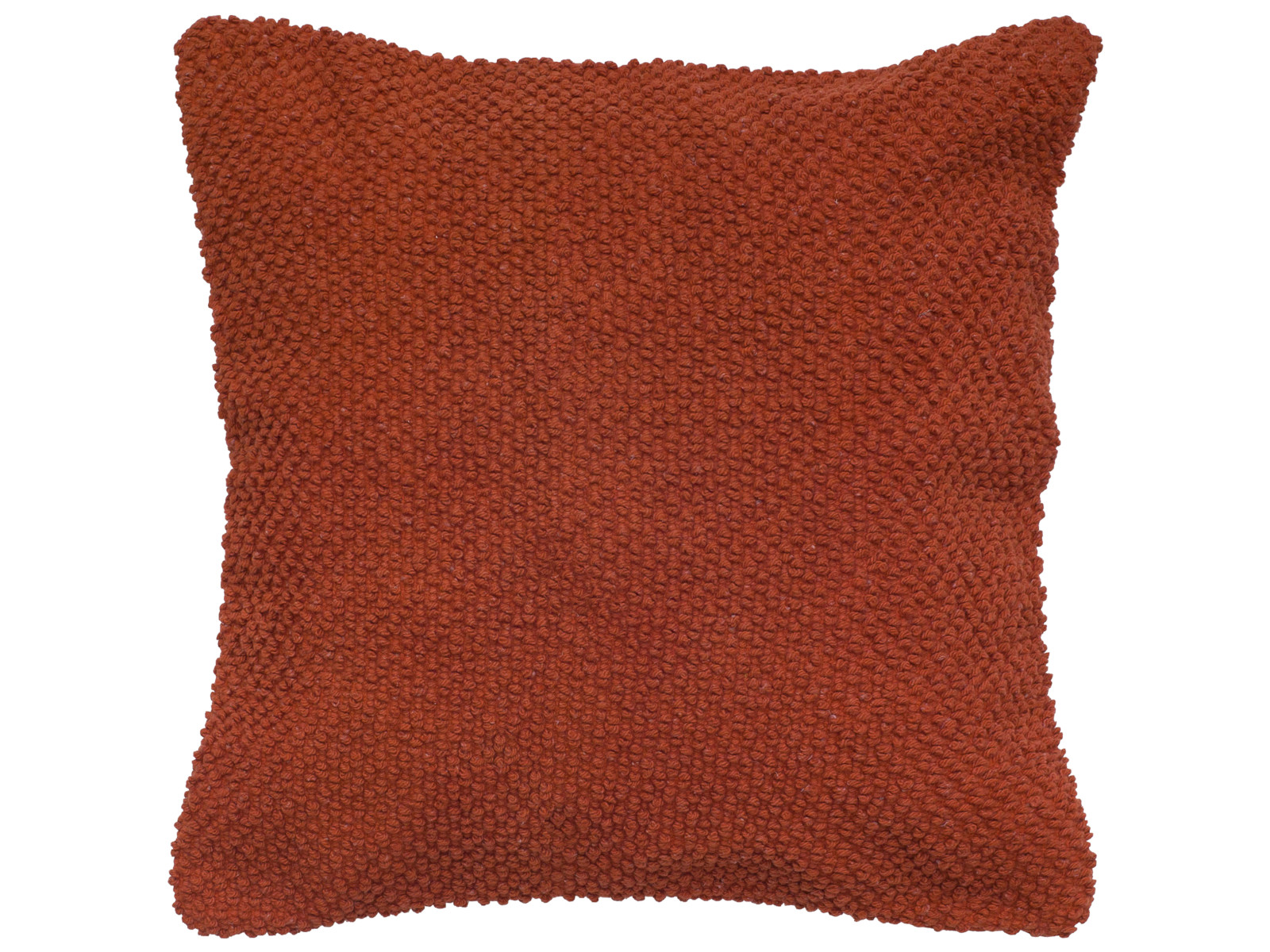 Rizzy Home Cotton Nubby Woven Pillow | Orange