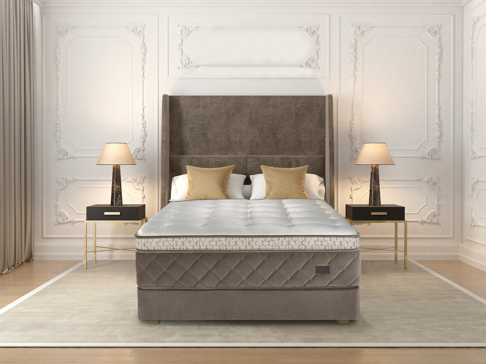 V000266825 Pierrefonds 16 Firm Euro Top Mattress sku V000266825