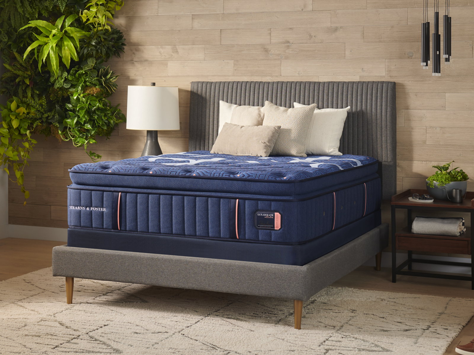 Lux Estate 16" Medium Euro Pillow Top Mattress