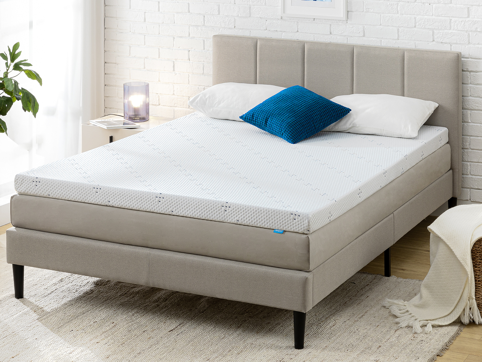  3" Gel Memory Foam Mattress Topper