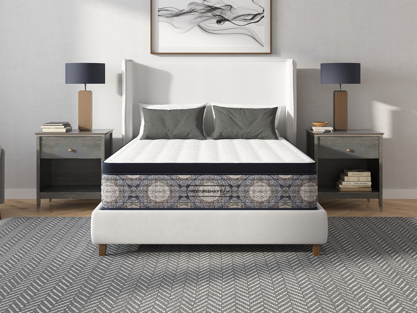 MF Firm 15" Euro Top Mattress