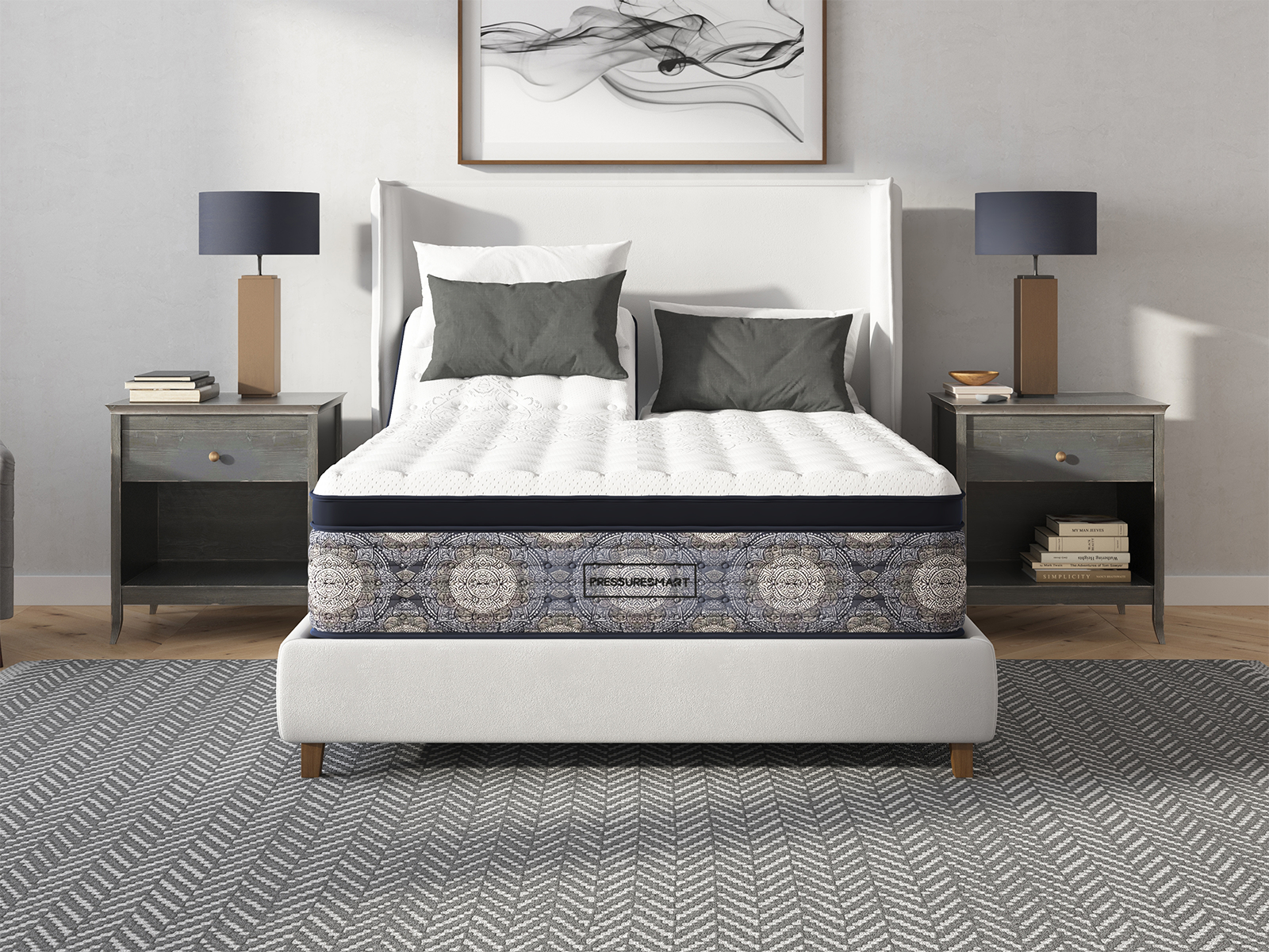 MF 15" Plush Euro Top Mattress