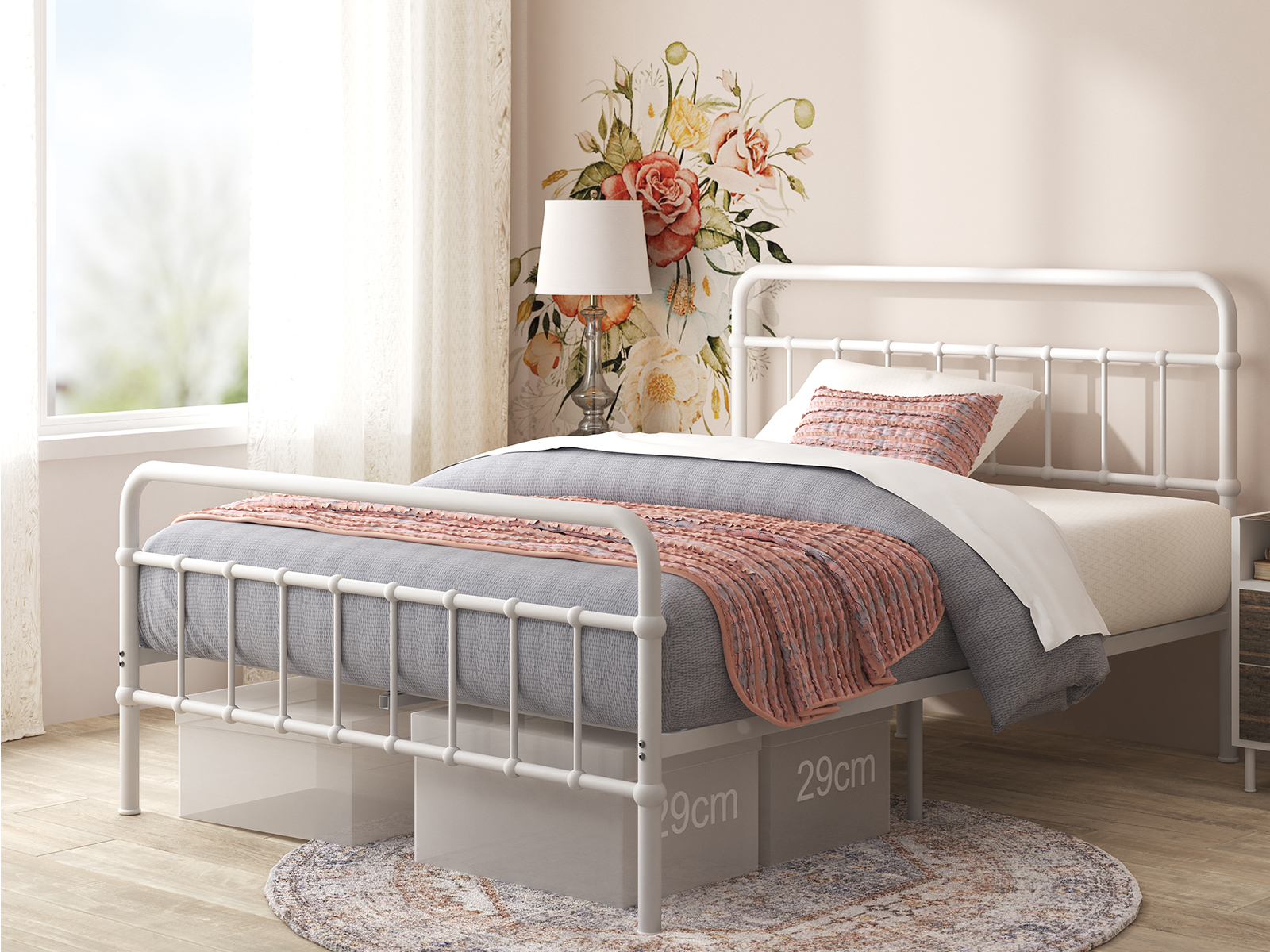 Basics Metal Platform Bed