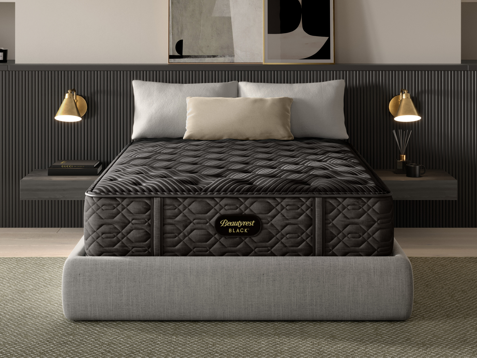 Black Series One 14" Plush Mattress