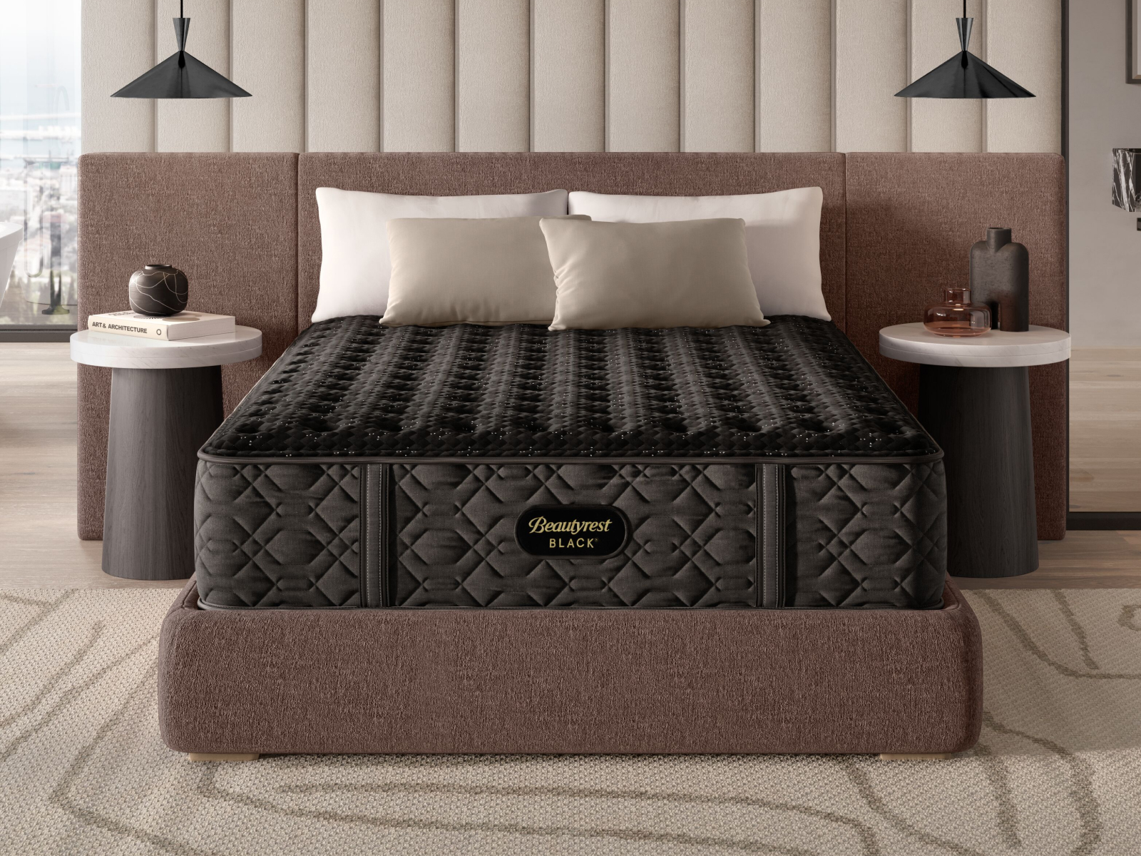 Black Series Three 14.25" Extra Firm Mattress