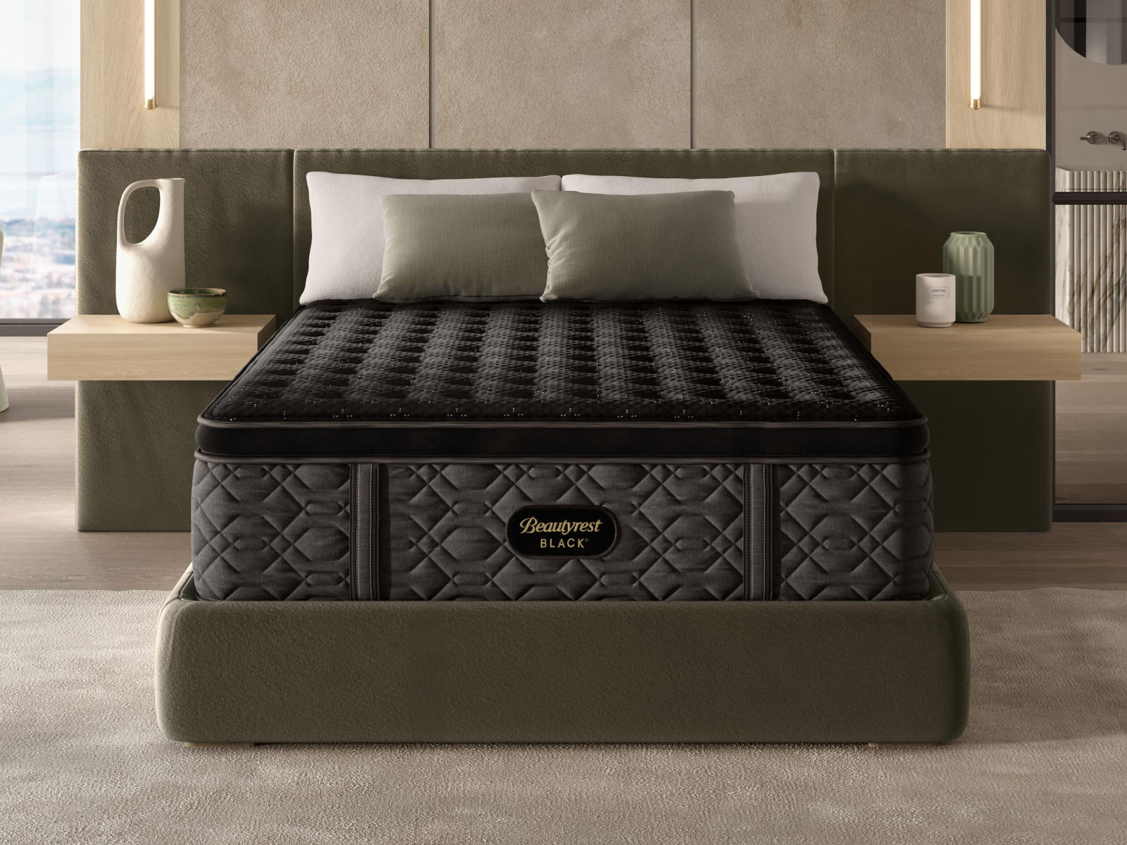 Black Series Three 16.5" Firm Pillow Top Mattress