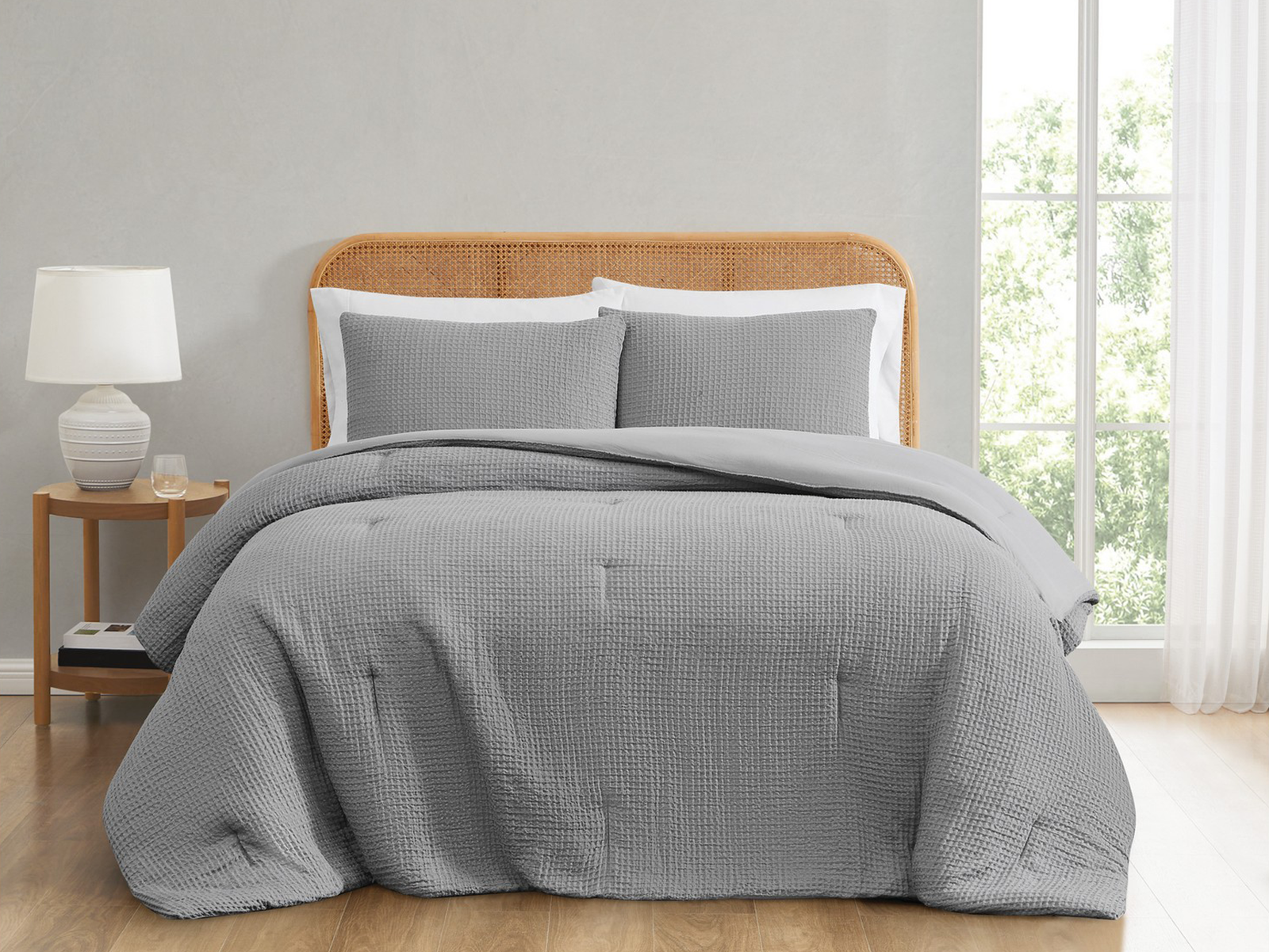 Signature Waffle Comforter Set