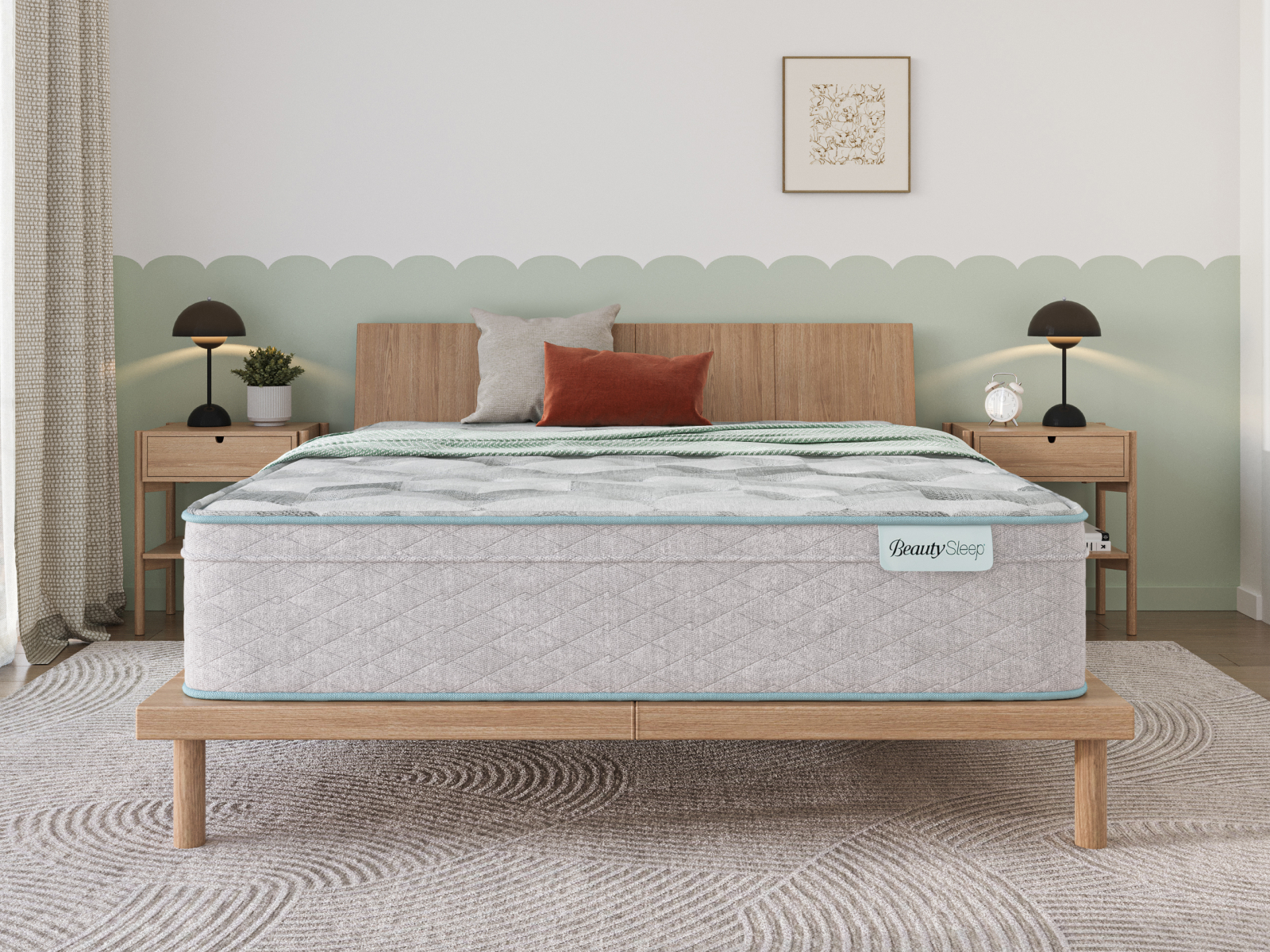 Midnight Dream 12.25" Medium Euro Top Mattress