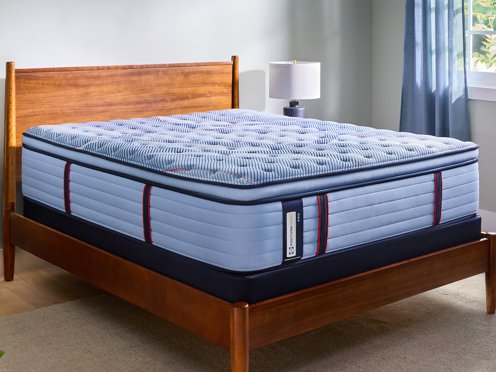 Posturepedic Pro Lacey II 15" Medium Euro Top Mattress