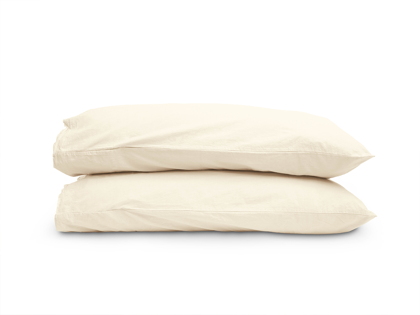 Garment Washed Percale Pillowcases