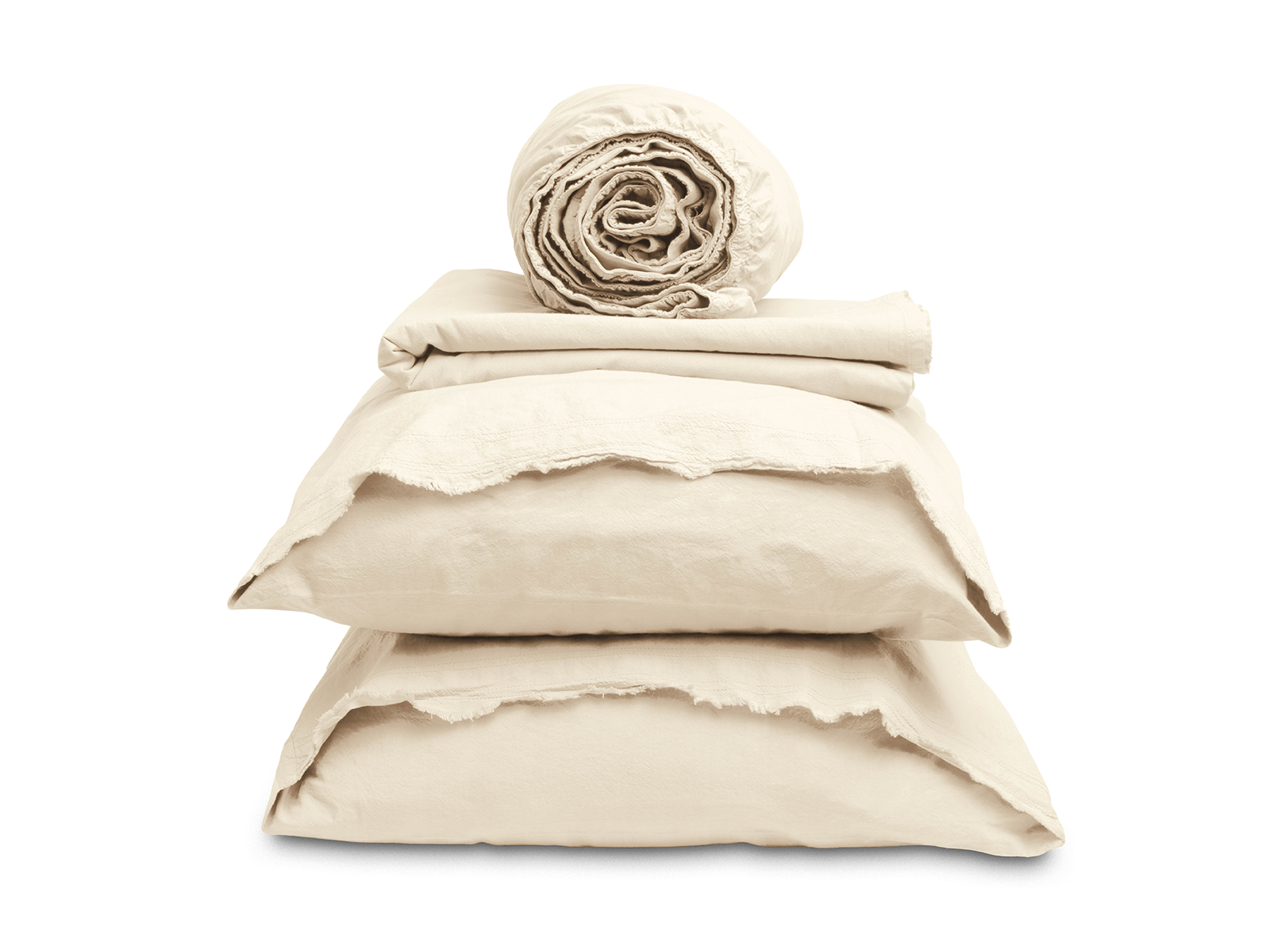 Garment Washed Percale Sheet Set