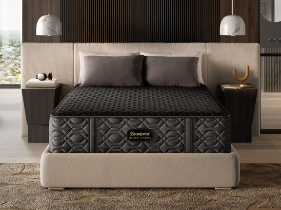 Black Hybrid Series Three 14.5" Firm Mattress