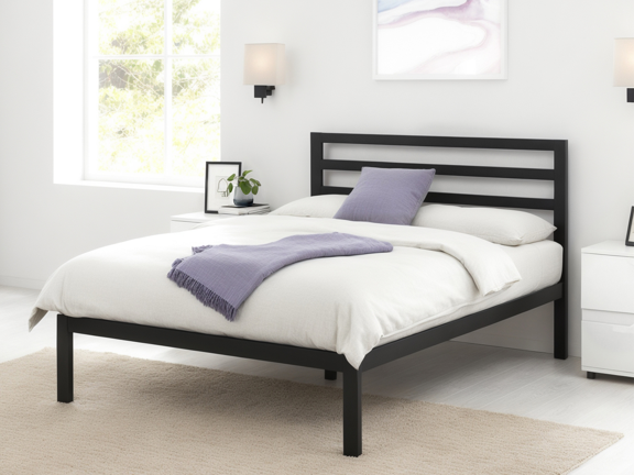 Signature Metal Modern Platform Bed