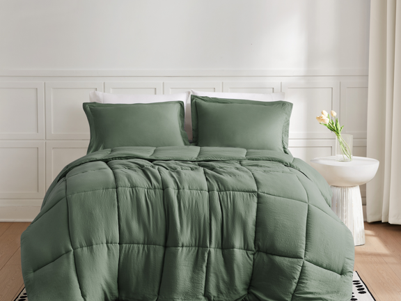 Basics Garment Wash Comforter Set