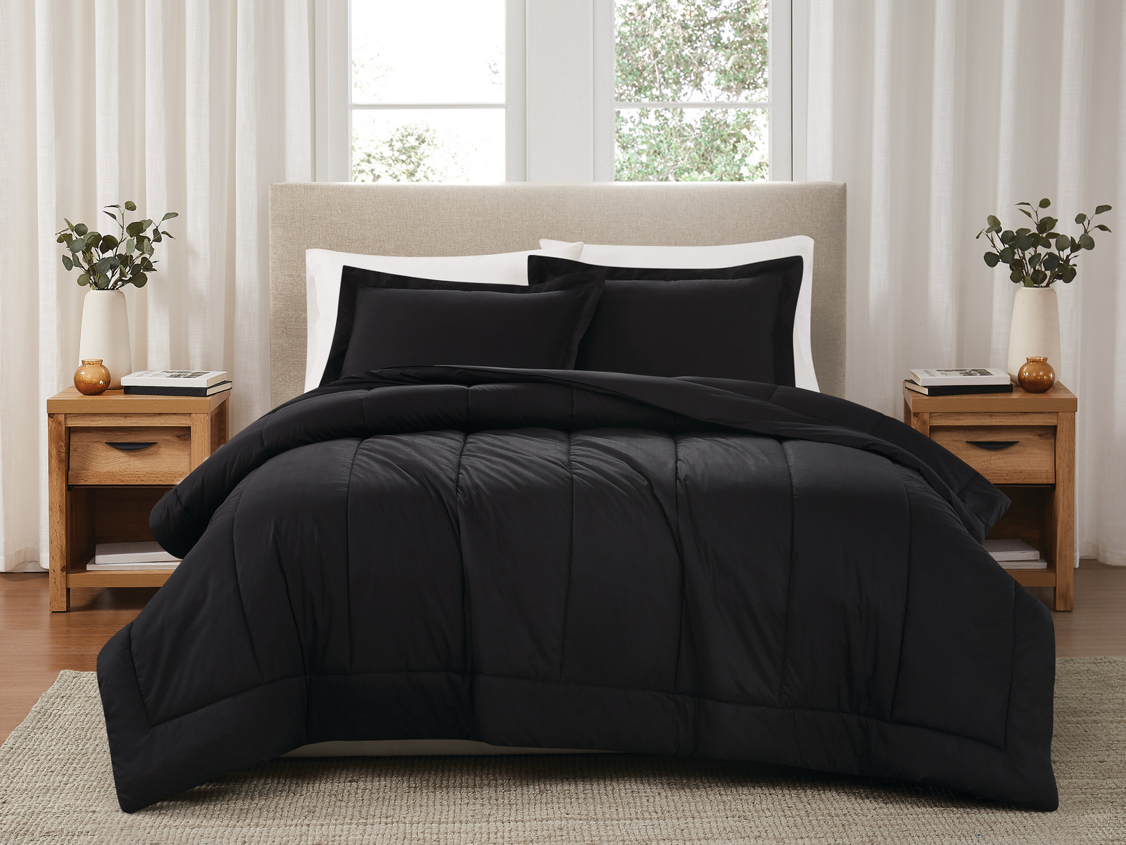 Signature Cotton Percale Comforter Set