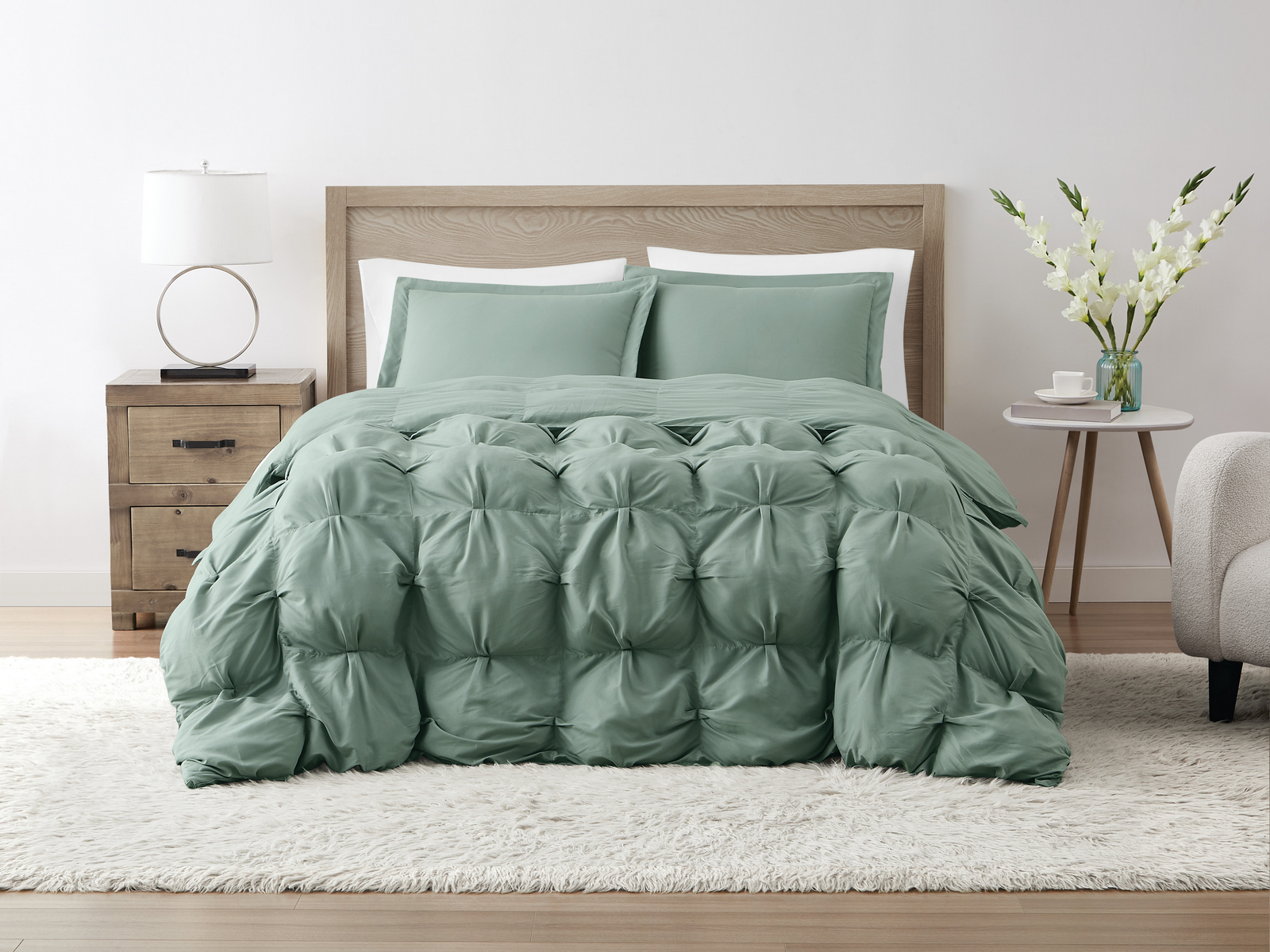 Truly Soft Oversized Puffer 3pc. Comforter Set