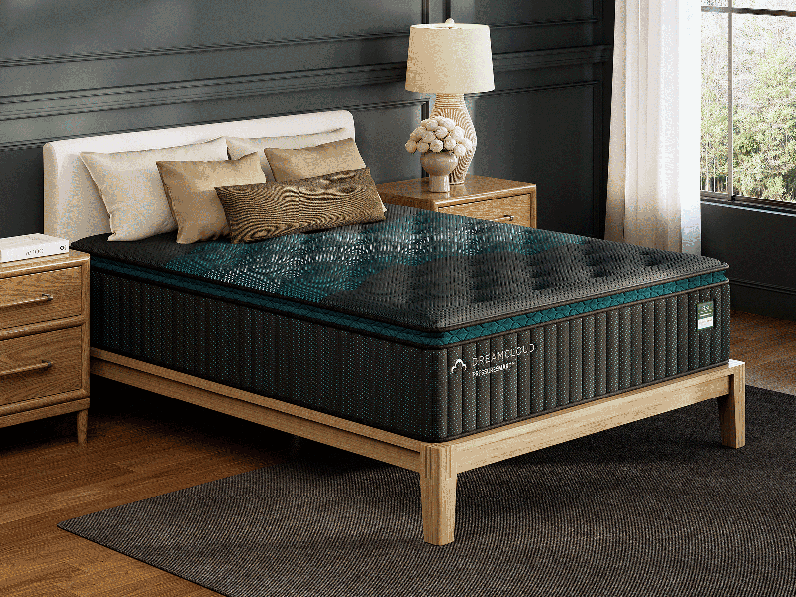 Dreamcloud PressureSmart Technology Plush Pillow Top Mattress | Queen