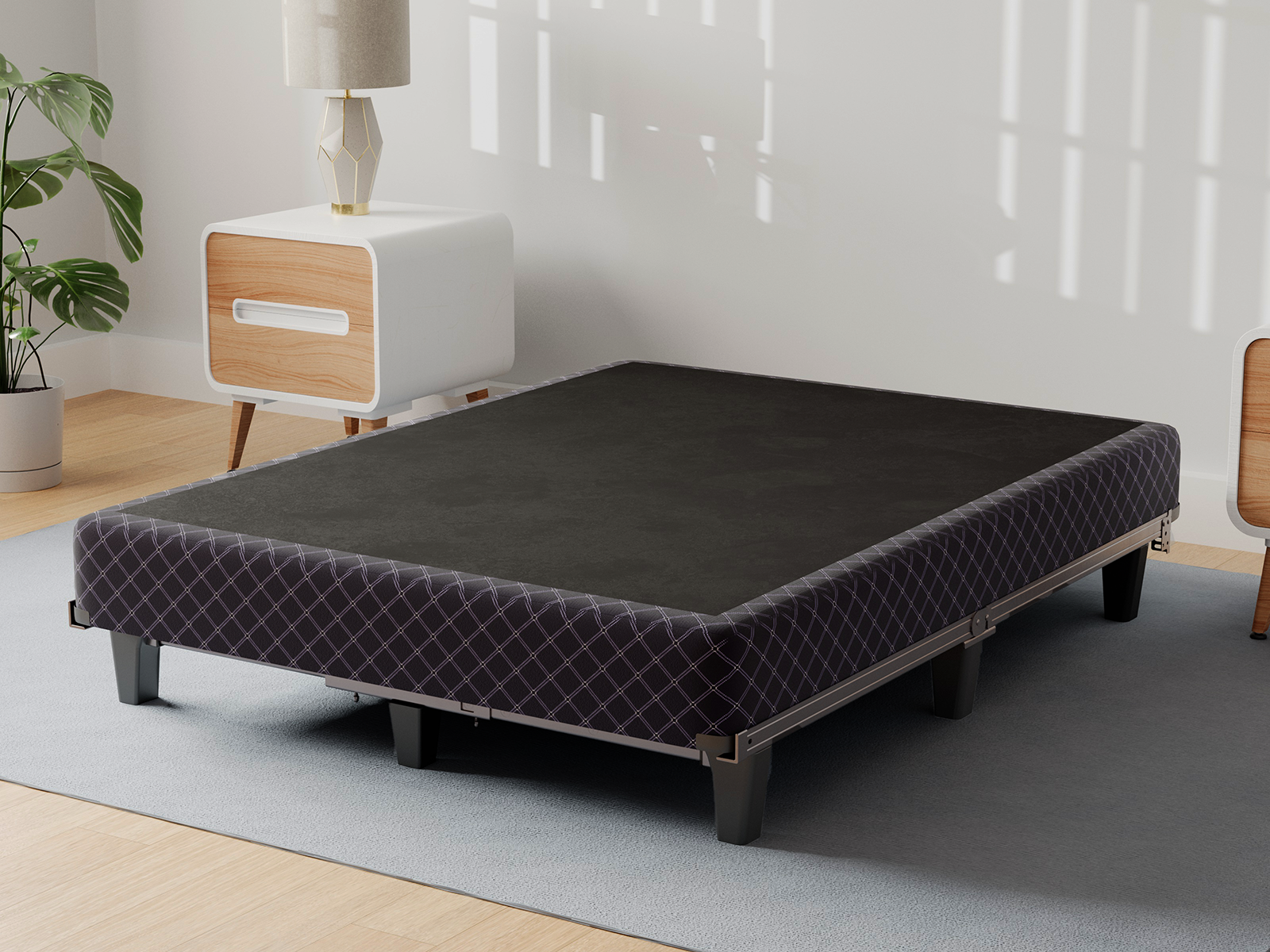 Sherwood Monarch Box Spring Foundation | Low | Queen