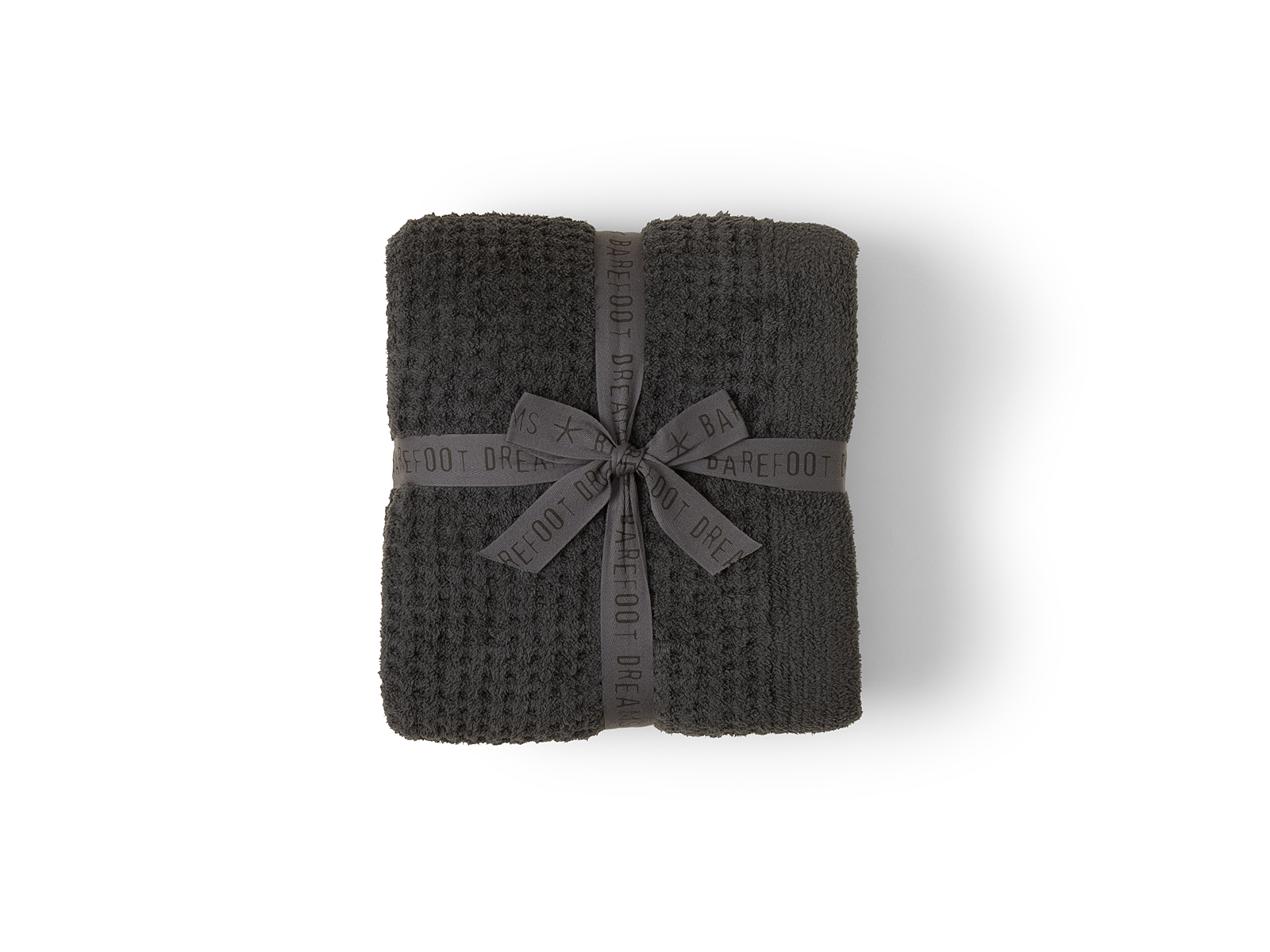 CozyChic® Waffle Throw - Carbon / 54" x 72"