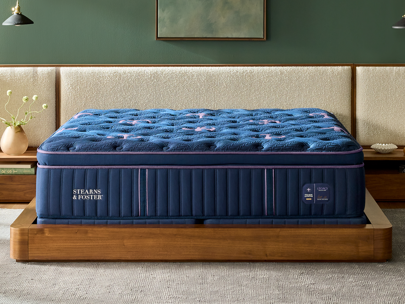 Stearns & Foster Legacy Medium Pillow Top II Mattress | Queen