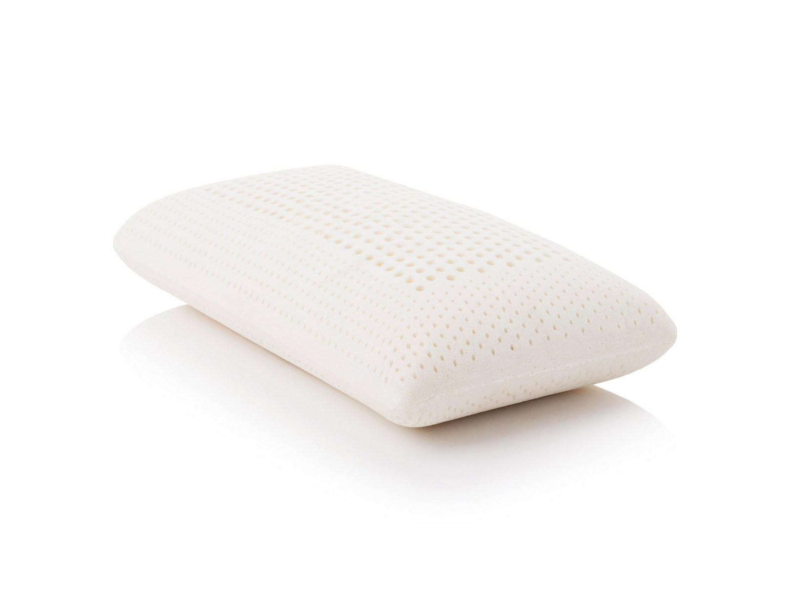 Malouf Queen Zoned Talalay Latex Pillow | 4.5 Low Loft Plush