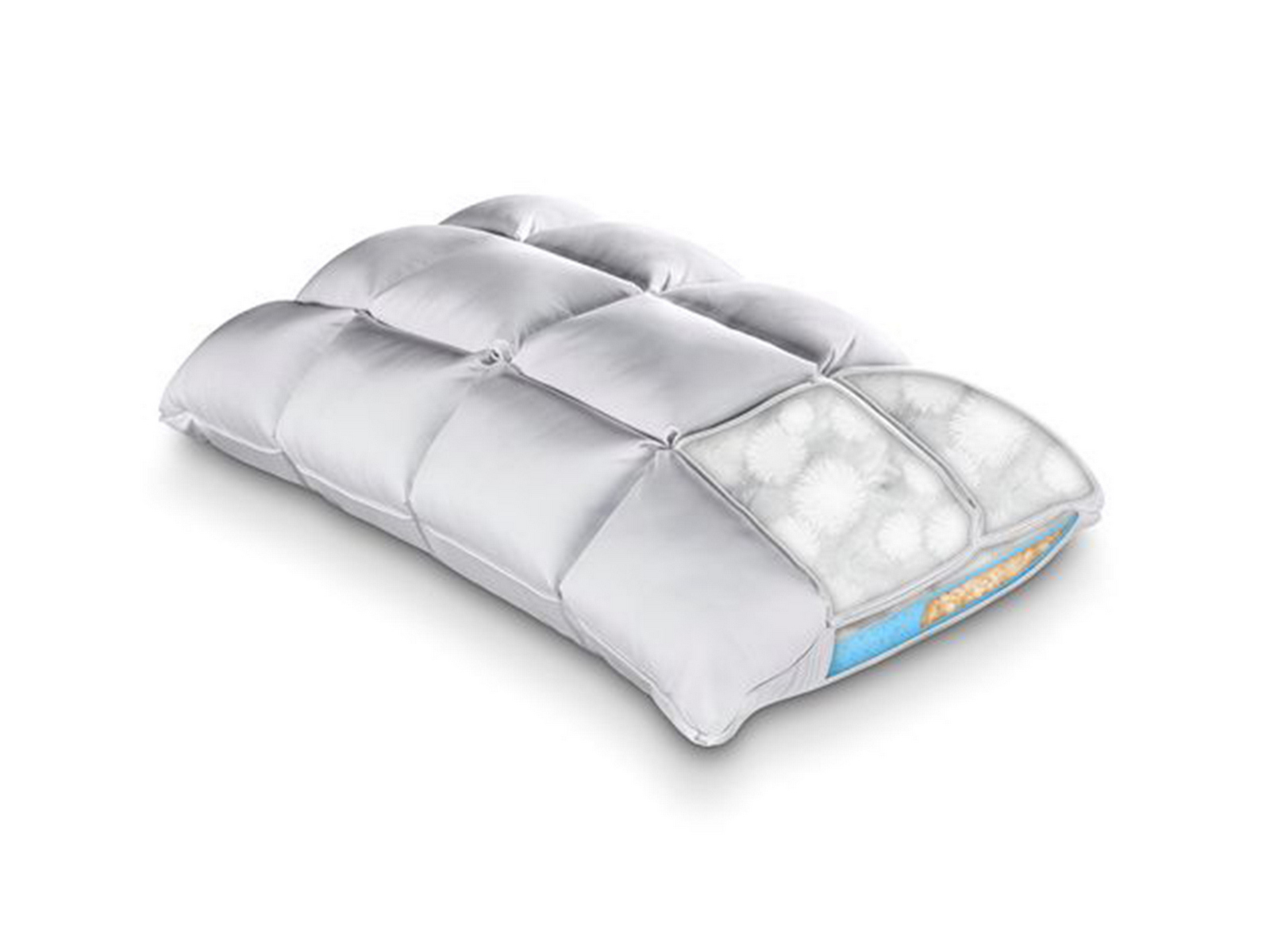PureCare King SUB-0 Degree SoftCell Chill Soothe Me Reversible Hybrid Pillow
