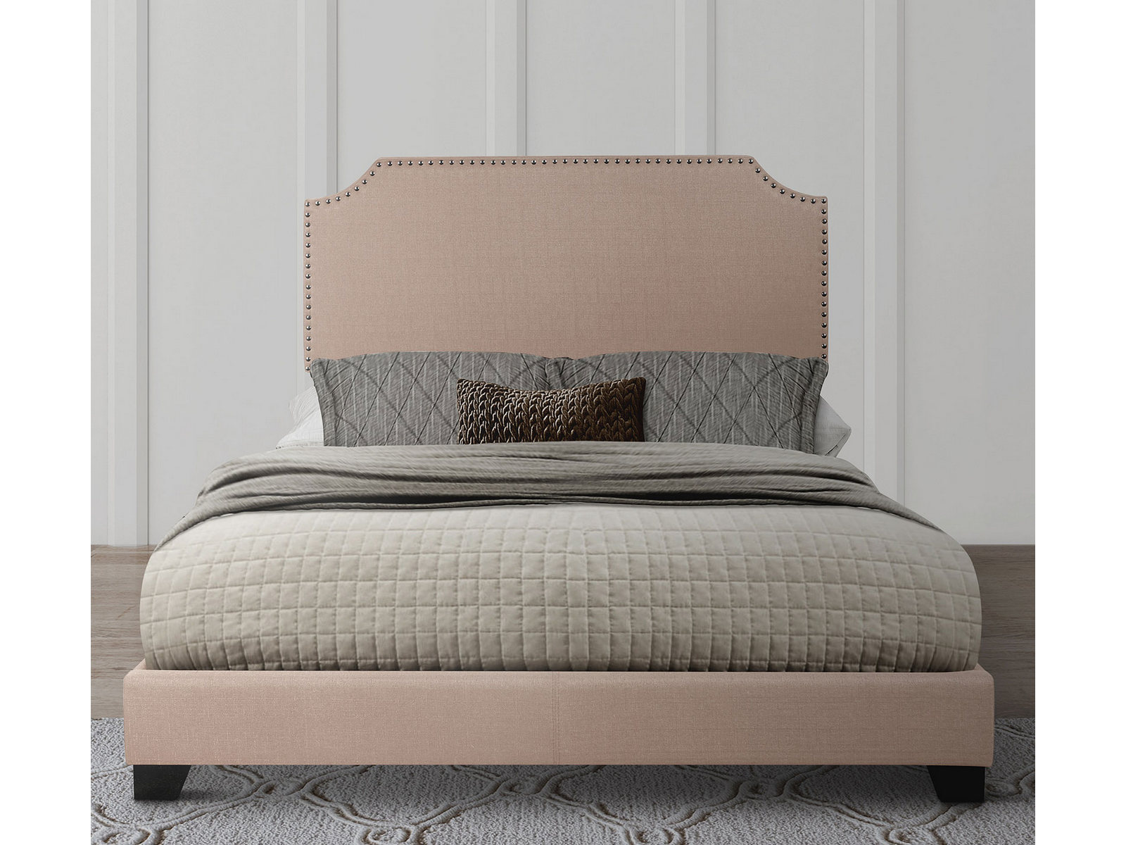 Homelegance Bed Set | Full | Francis | Beige