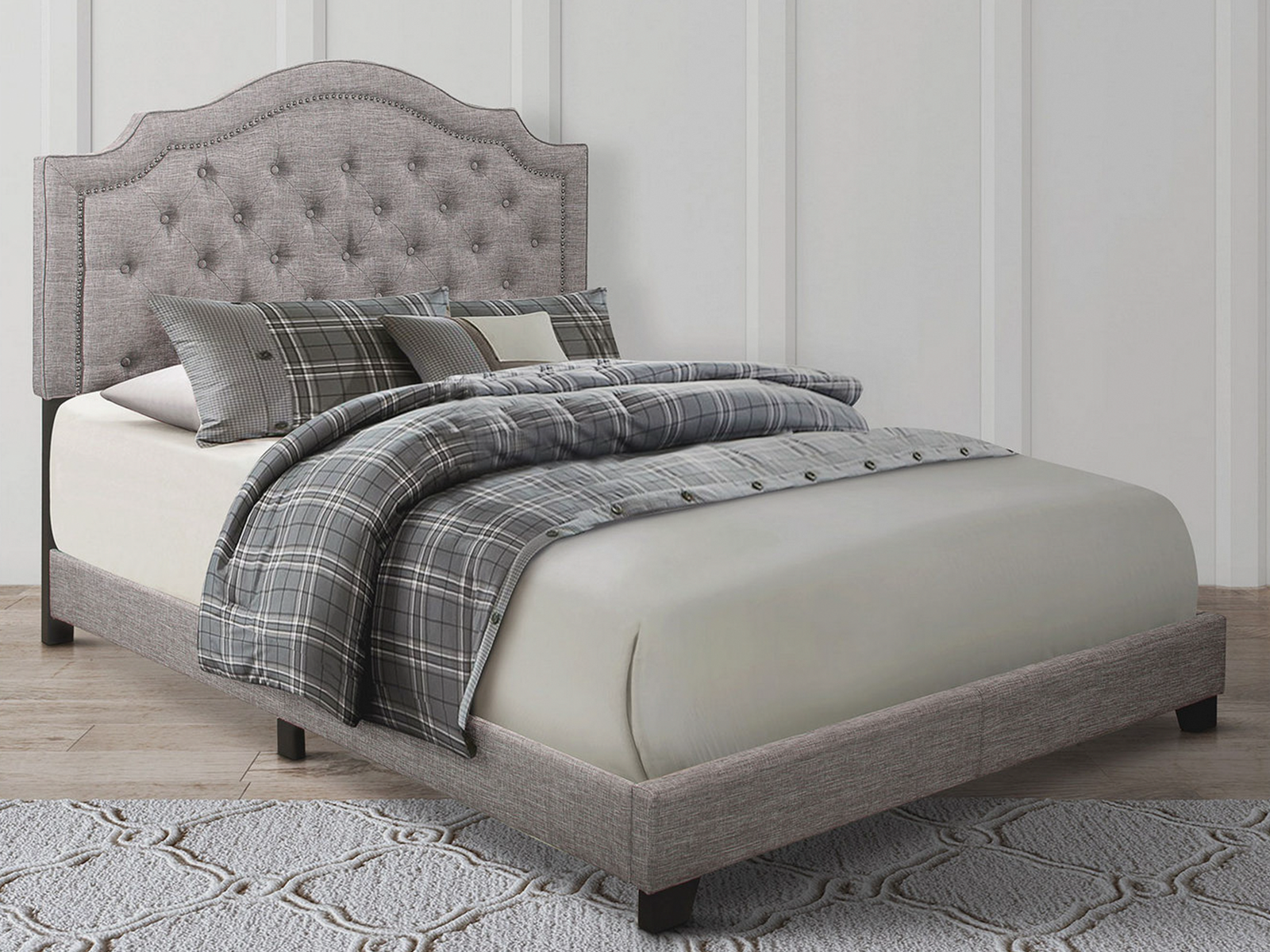 Homelegance Bed Set | Full | Harley | Gray
