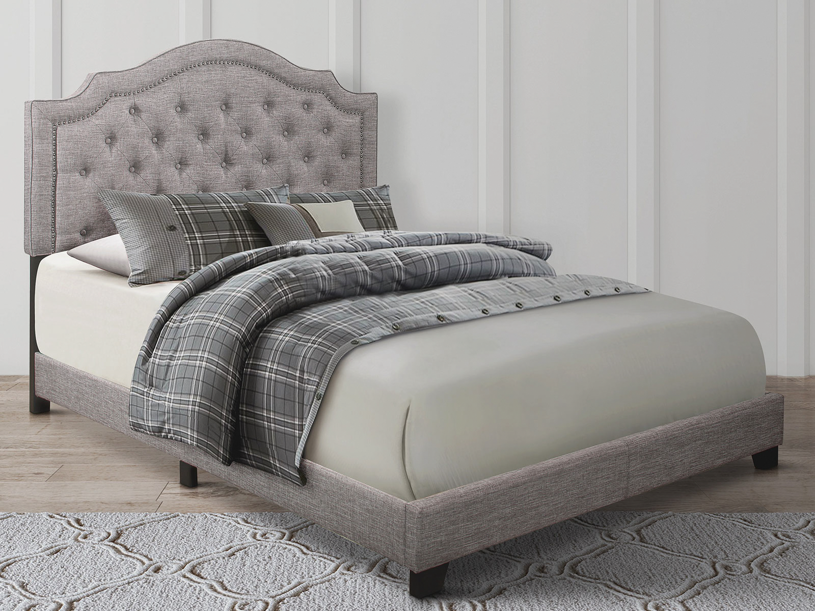 Homelegance Queen Harley Bed Sets | Grey