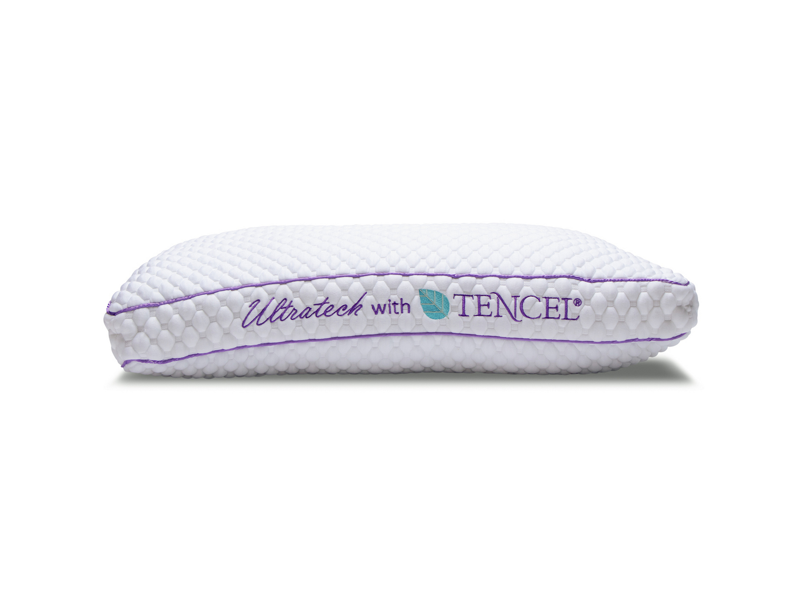 Healthy Sleep Queen Ultra-Tech Tencel Pillow | 5.5 Medium Profile