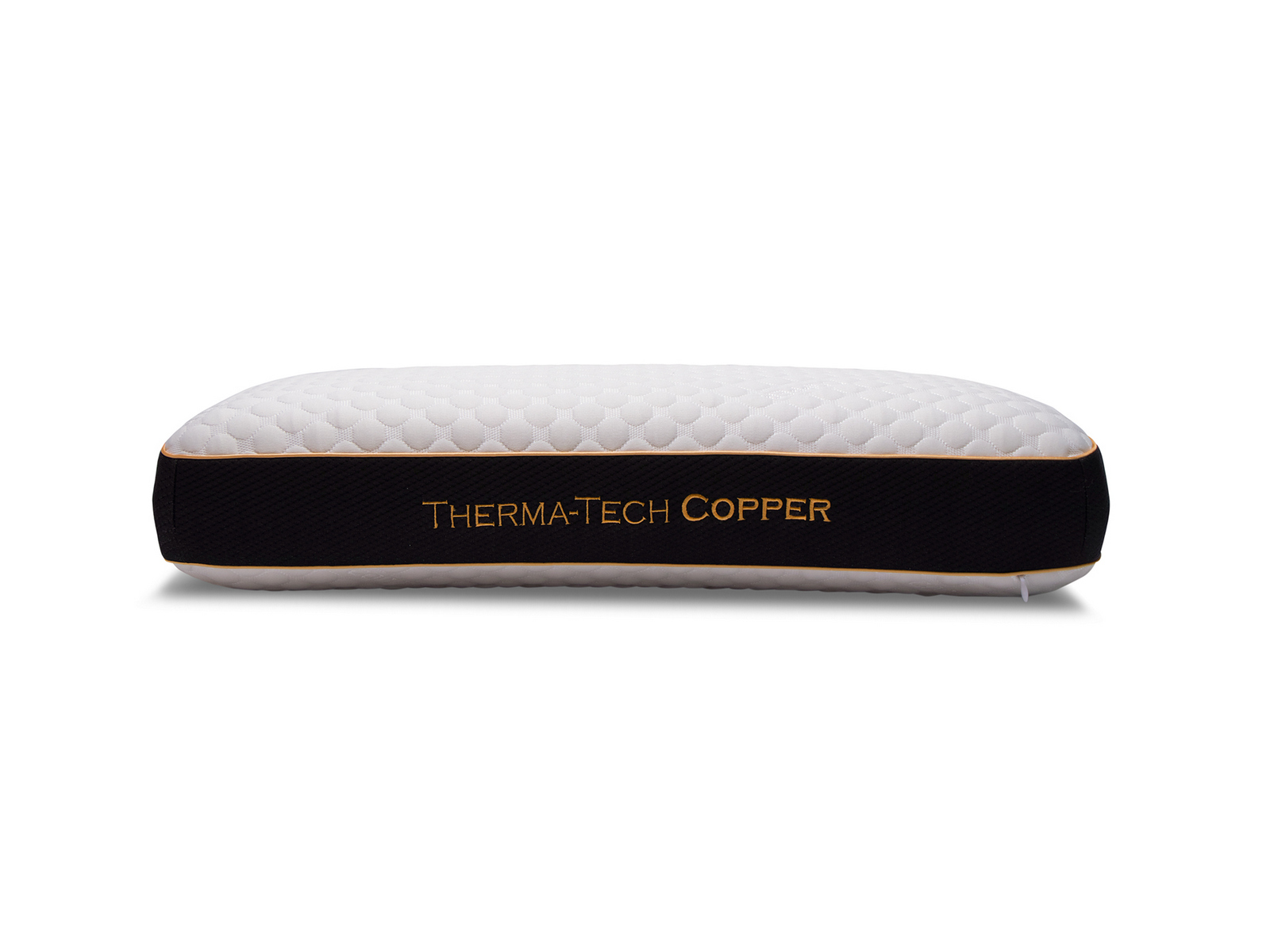 Healthy Sleep King Therma-Tech Copper Pillow | 4.75 Low Profile