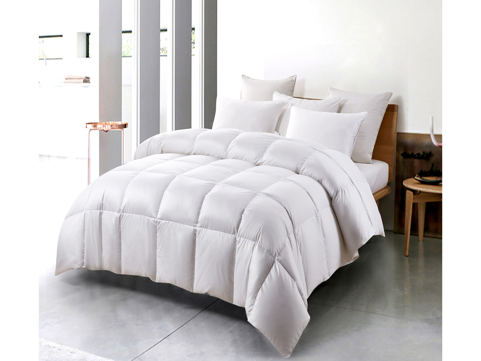 Serta Full/Queen Perfect Sleeper All Season Down Fiber Comforter