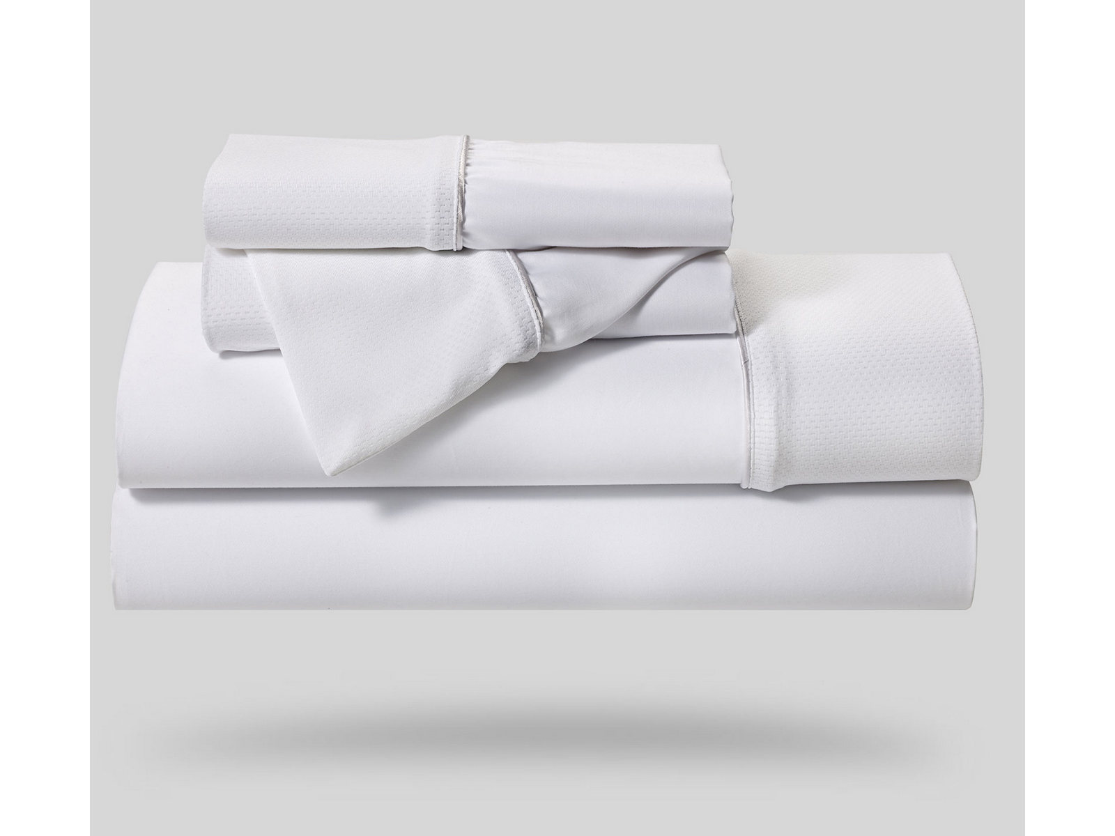 Bedgear Twin Hyper-Cotton Sheet Set | White