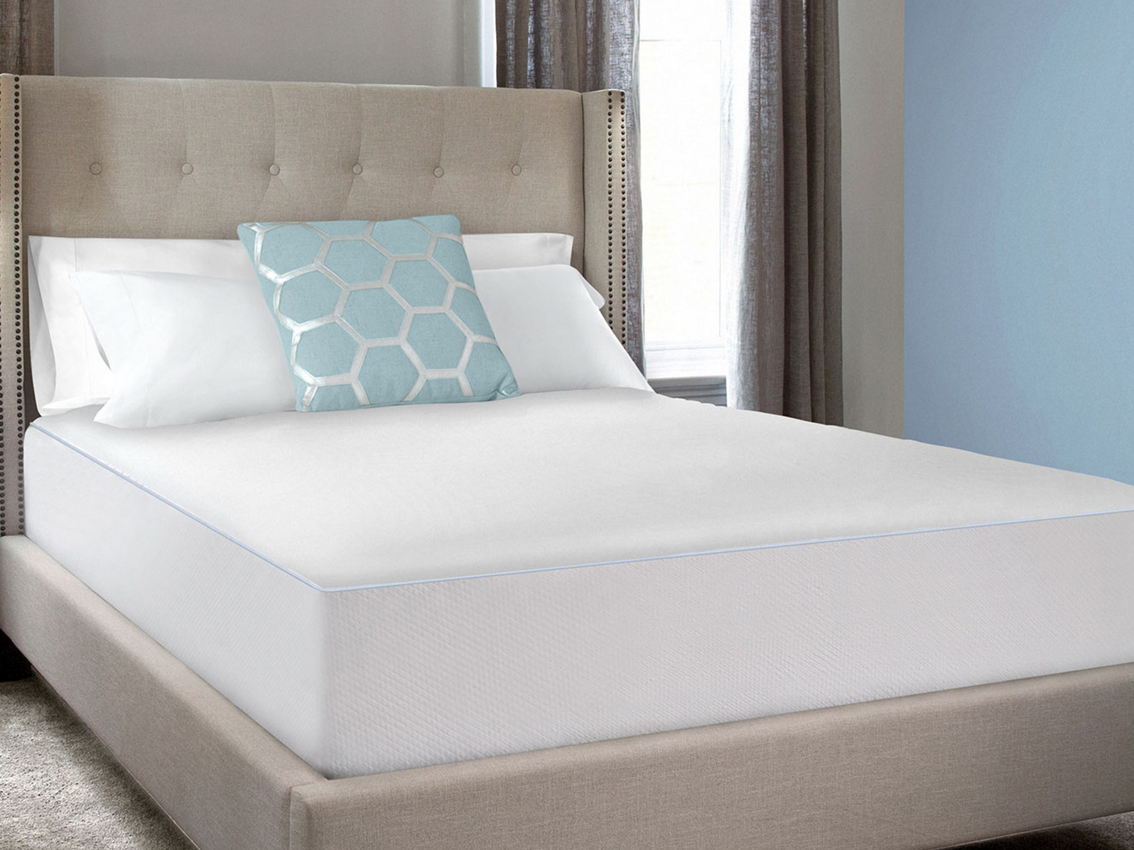 Sealy Full Cool Comfort Fitted Mattress Protector