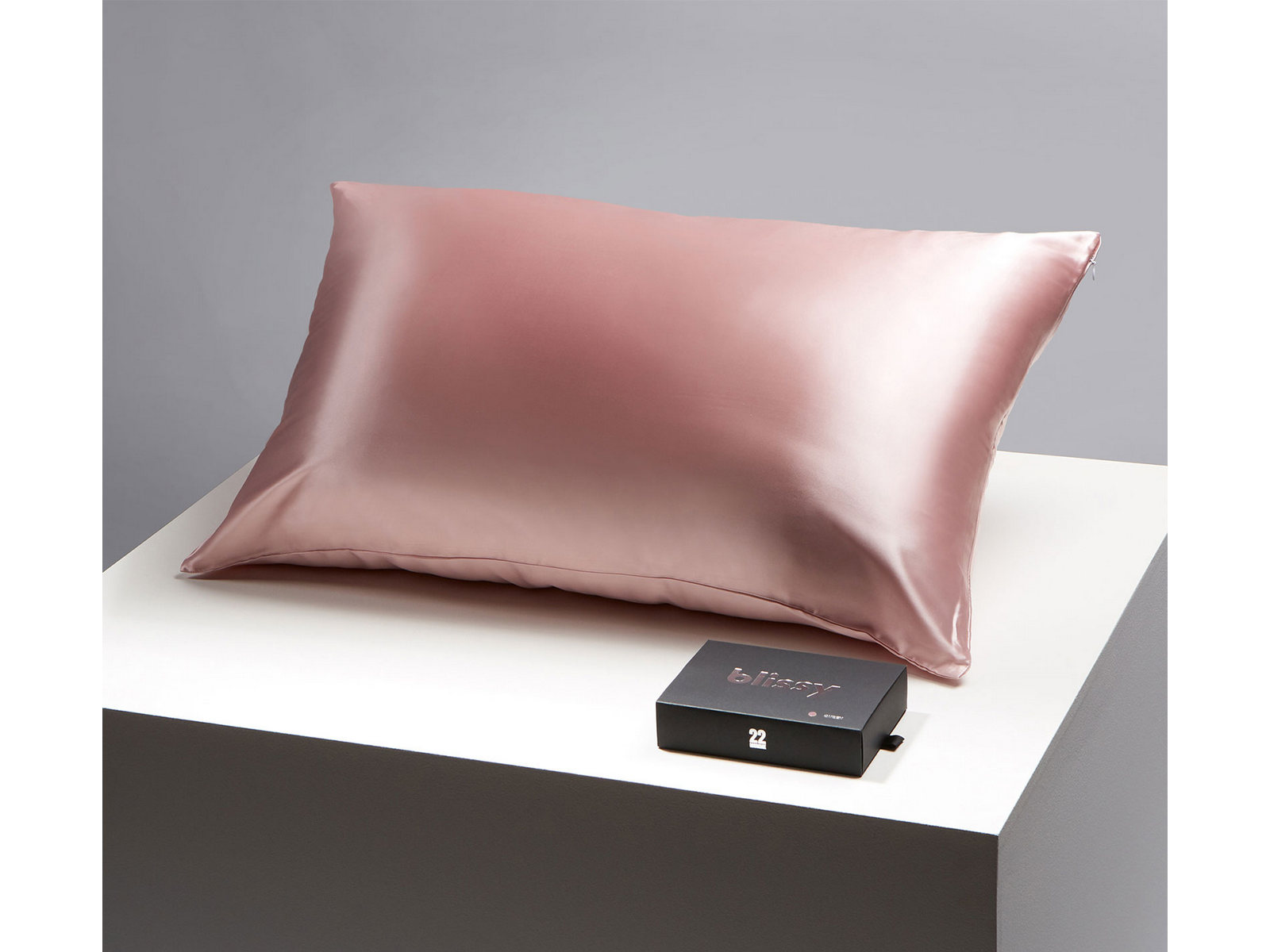 Blissy Standard 100% Mulberry Silk Pillowcase | Pink