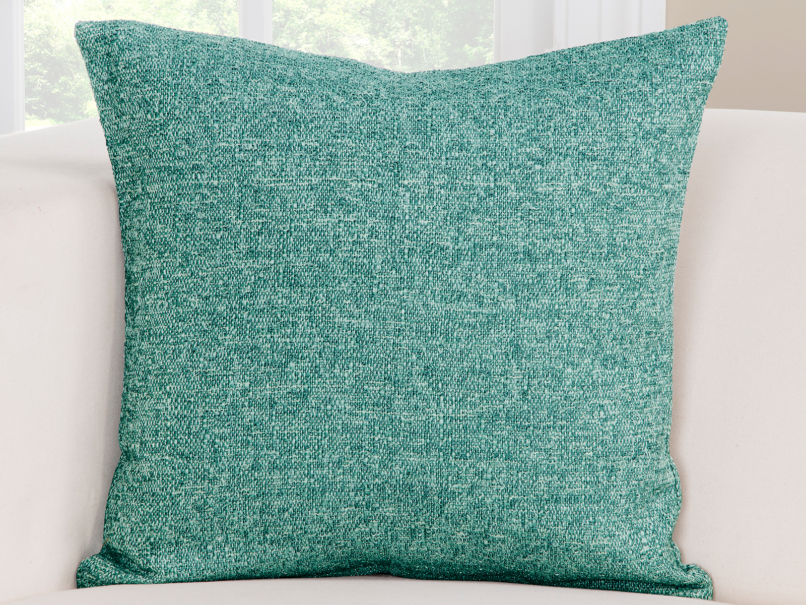 PoloGear 16X16 Belmont Designer Throw Pillow | Turquoise