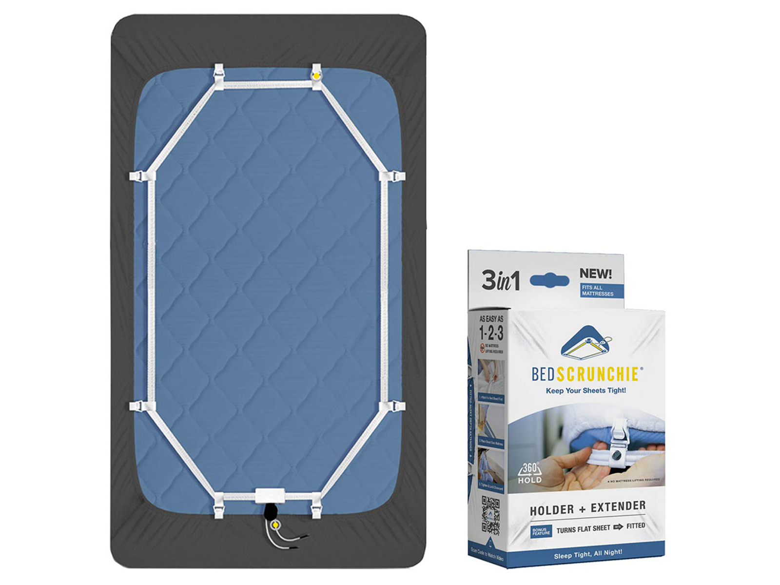 Bed Scrunchie 360 Degree Bed Sheet Holder