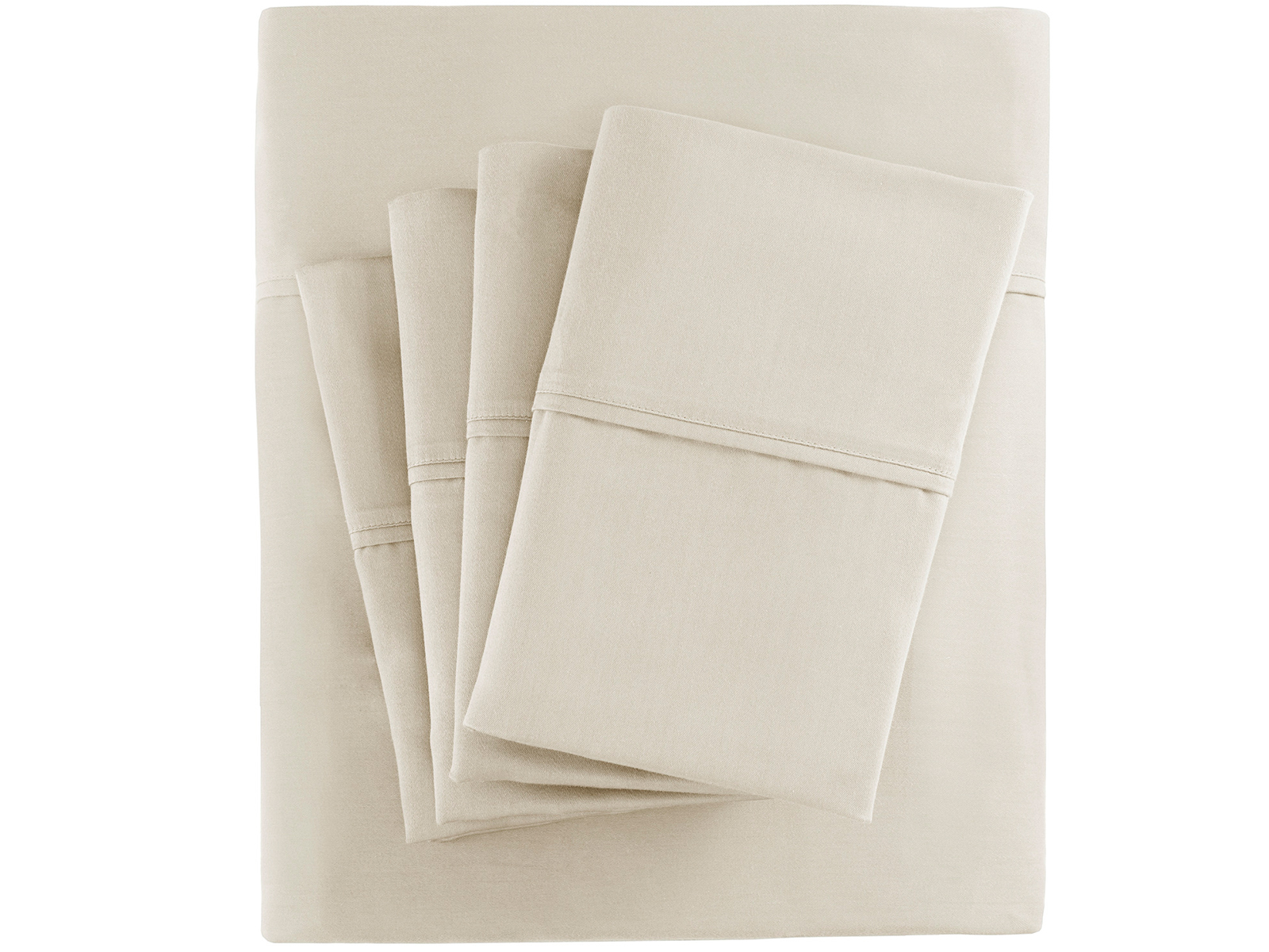 Madison Park Queen 800 Thread Count Cotton Sateen Sheet Set | Ivory
