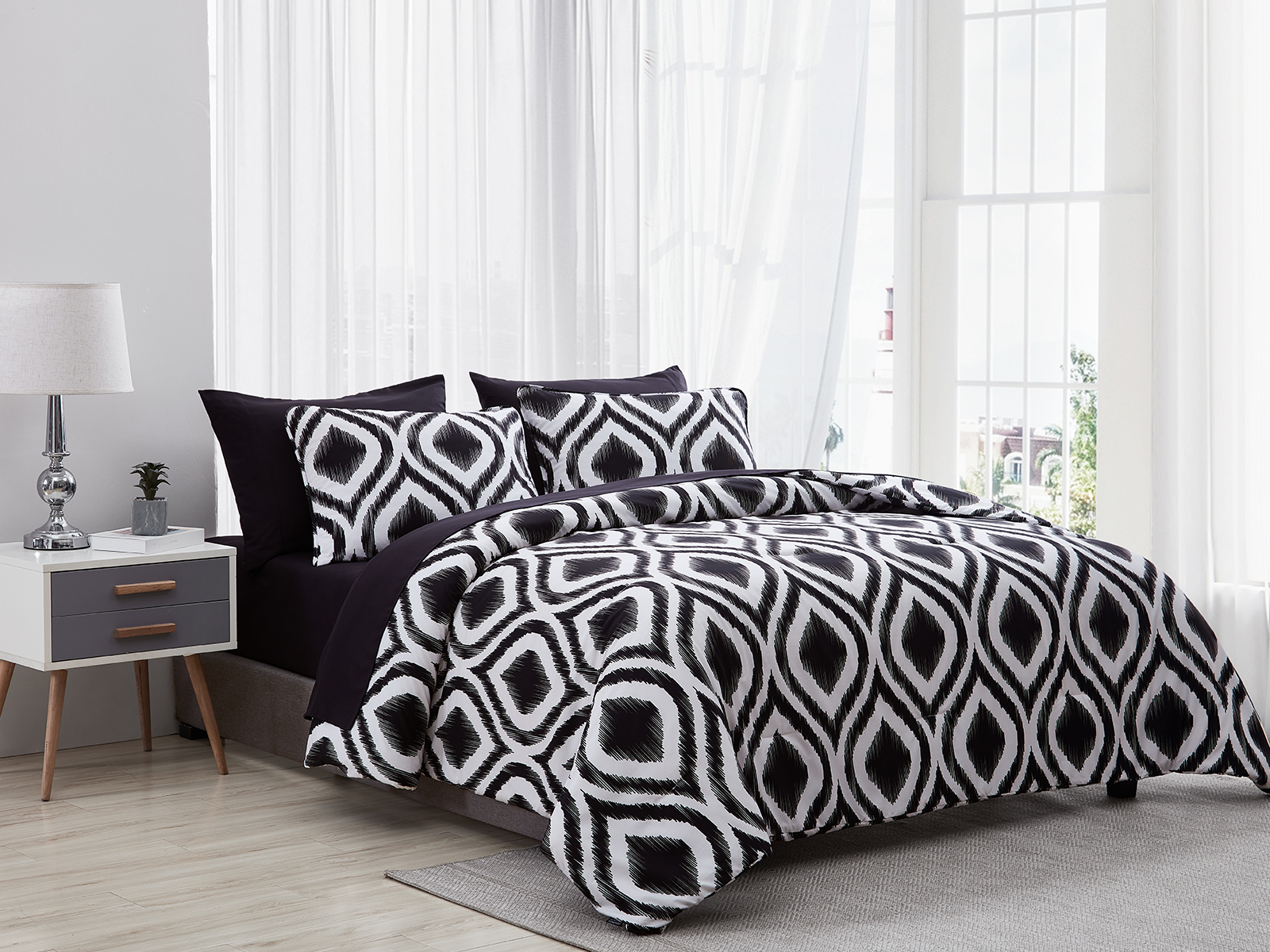 The Nesting Company Queen Cypress Comforter & Sheet Set