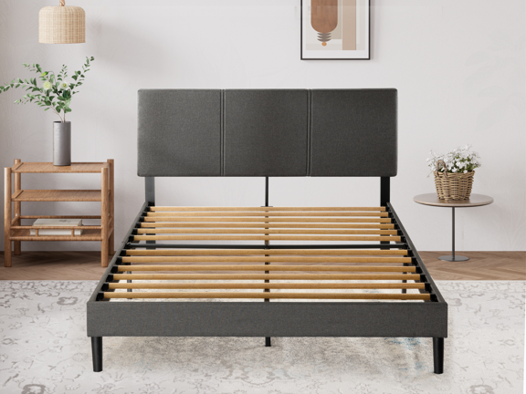 Upholstered Platform Bed Frame