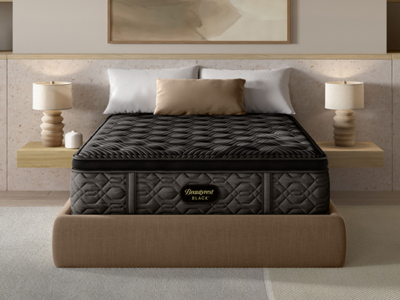 Black Series One 14.5" Plush Pillow Top Mattress