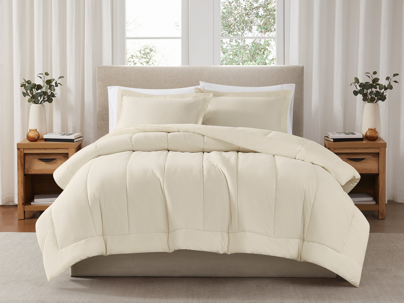 Sleepy's Signature Cotton Percale Comforter Set — $255.99 at Mattress Firm, verified 2026-09-08
