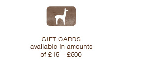 Gift cards available in amounts of 15-1000.