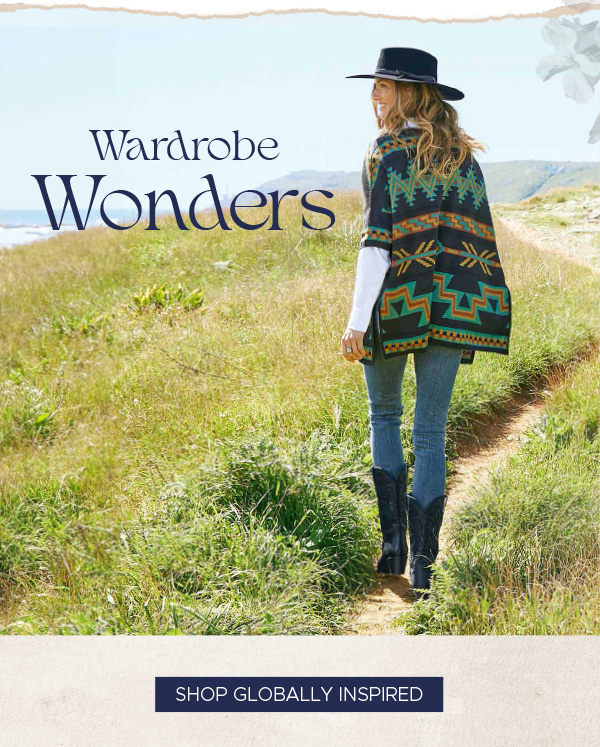 Wardrobe Wonders | Shop Globally Inspired