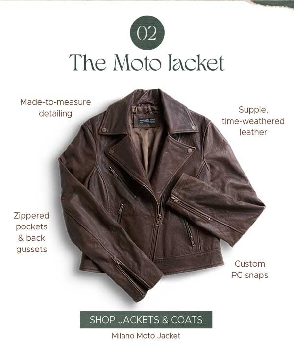 02. The Moto Jacket | Shop Jackets & Coats