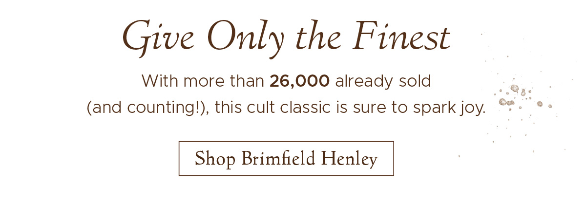 With more than 26,000 already sold (and counting!), this cult classic is sure to spark joy. | Shop Brimfield Henley