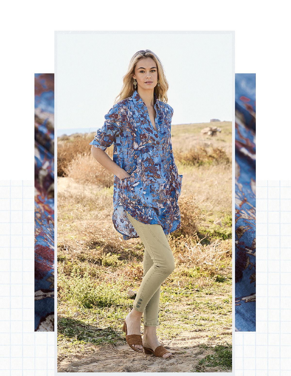 Sun-kissed days call for breezy tunics. | Shop Tunics