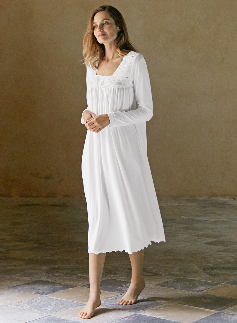 casual nightgown 100% cotton night gown